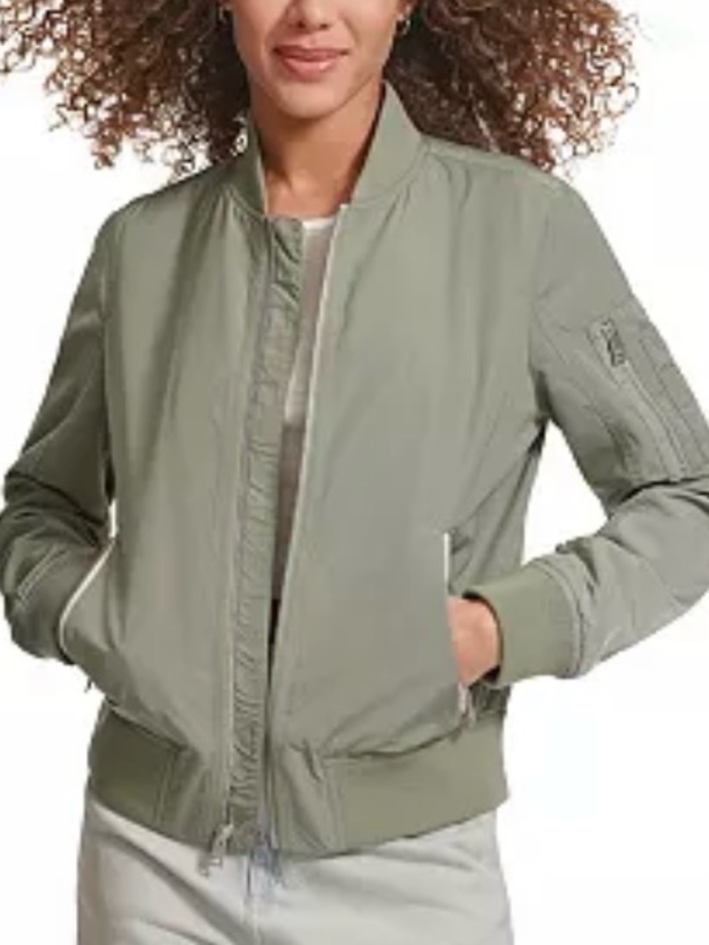 Levi's Olive Green Bomber Jacket